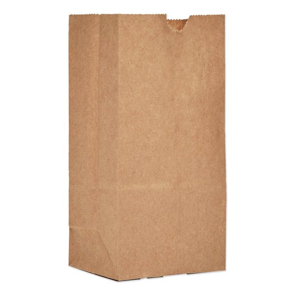 General Paper Bags, 30 lbs Cap., #1, 3.5"w x 2.38"d x 6.88"h, Kraft, PK500 GK1-500